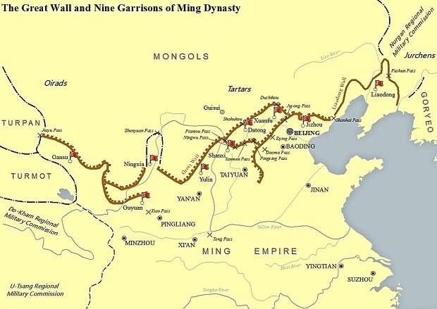 wall of china map Great Wall Of China Facts History Maps Travel Tips Tours wall of china map