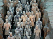 Terra cotta Warriors in Xian