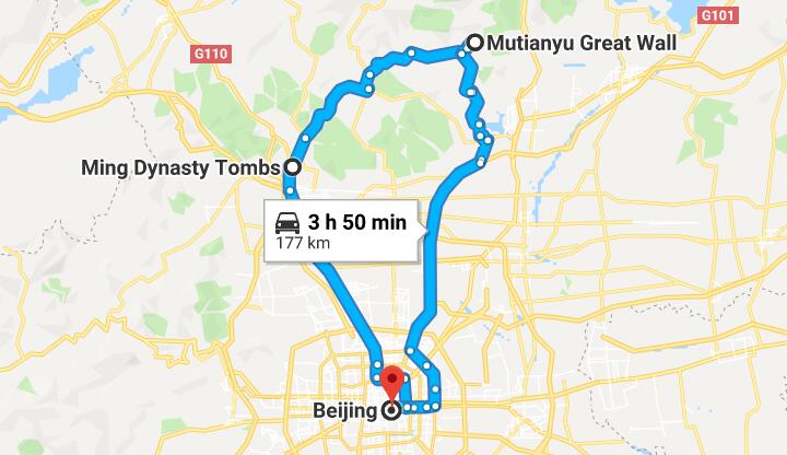 ming tomb mutianyu great wall tour