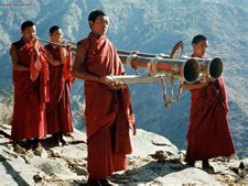 Tibet Monks