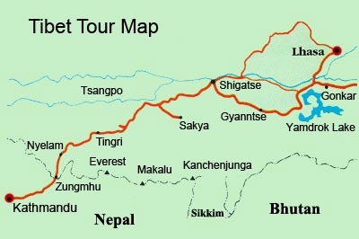 tibet-map