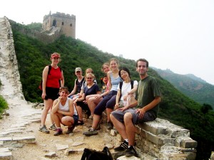 great wall hiking