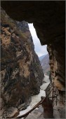 one line sky of tiger leaping gorge