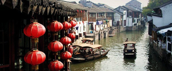 Zhujiajiao Water Town near Shanghai