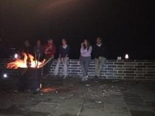 Bonfire on the great wall