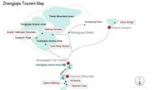 Zhangjiajie Tourist Map