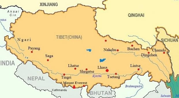 Tibet Map